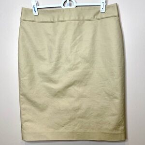 Liz Claiborne Classic Khaki Tan Women's Skirt, Size 6
